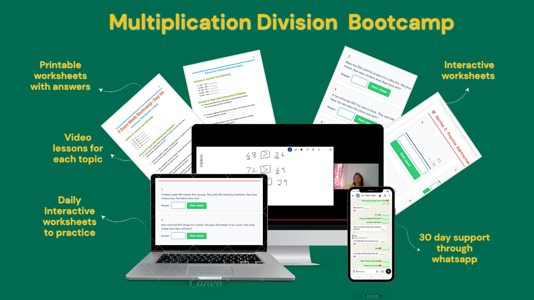 Multiplication Division Bootcamp preview